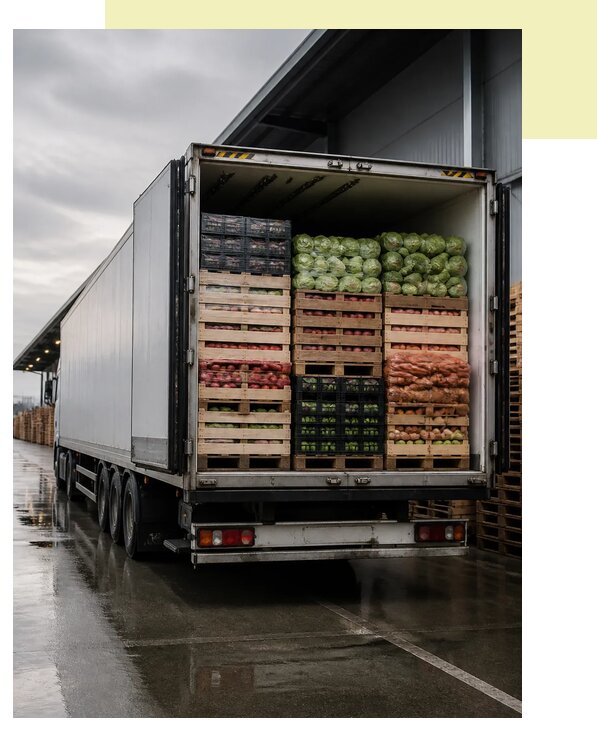 Перевозка плодоовощной продукции в Чехова по цене от 5084 р. | Агросервис-Чхв